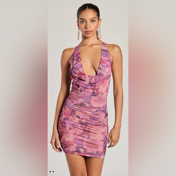 MOVING SALE!!$15!!Pink and Purple Women's Dress - Picture 2 of 4